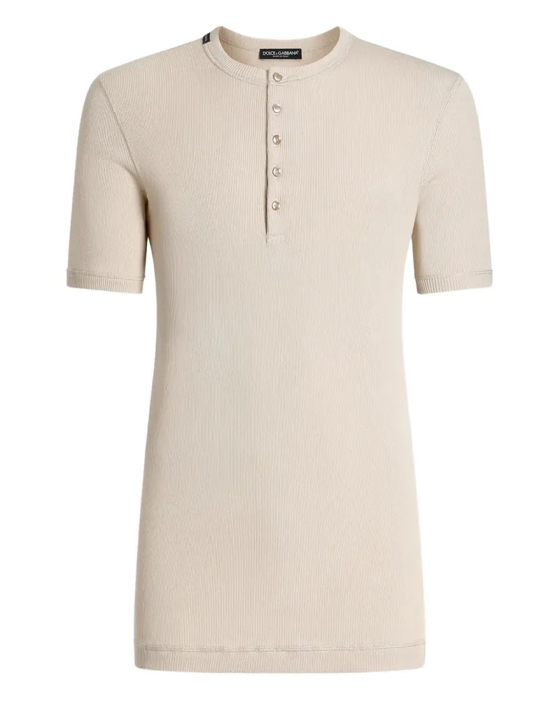 Dolce & Gabbana Serafino T-Shirt - Nude Nude