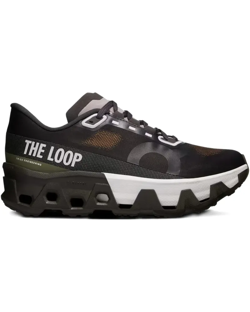 ON x Pleasures x The Loop Cloudmonster Hyper Sneakers - Schwarz Schwarz