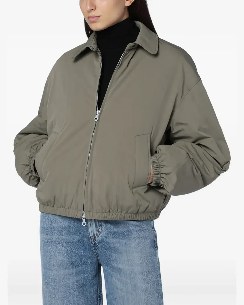 Our Legacy zip collared bomber jacket - Grün Grün