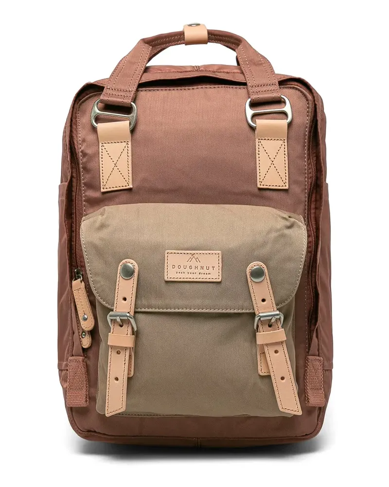DOUGHNUT Macaron Rucksack mit Schnallendetail - Braun Braun