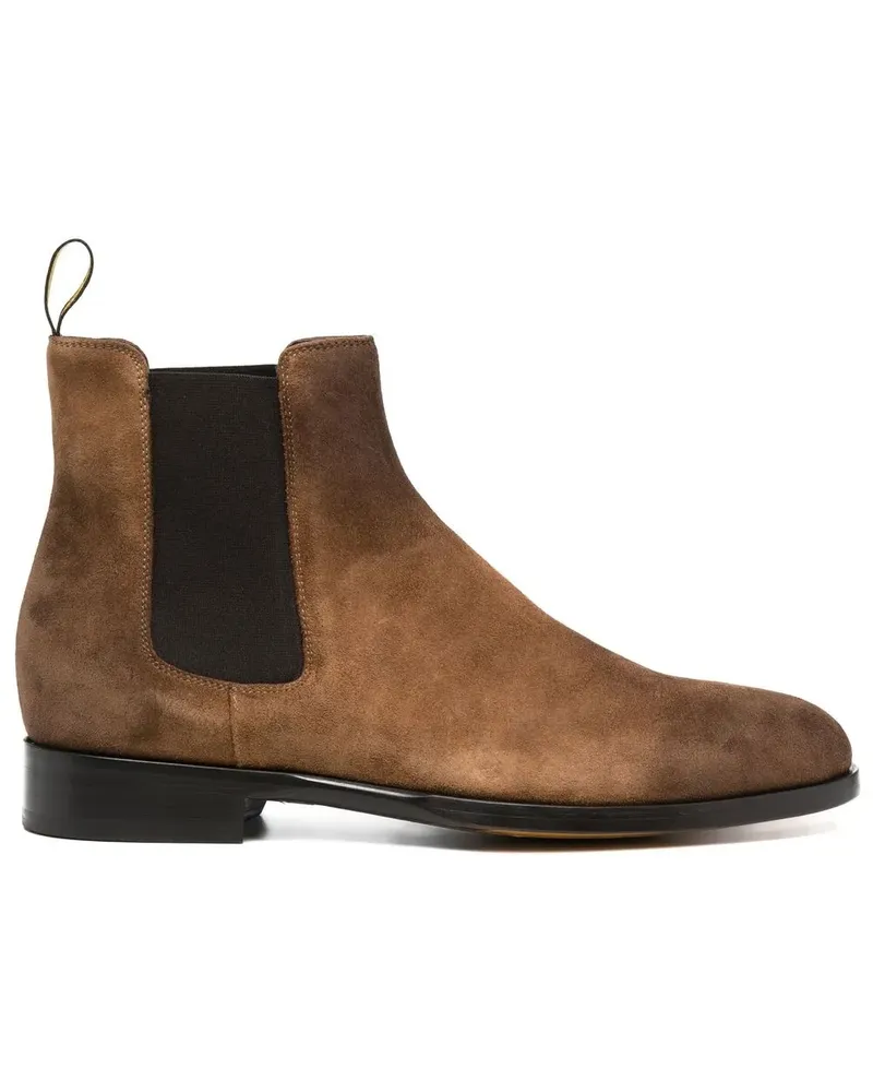 Doucal´s Chelsea-Boots aus Wildleder - Braun Braun