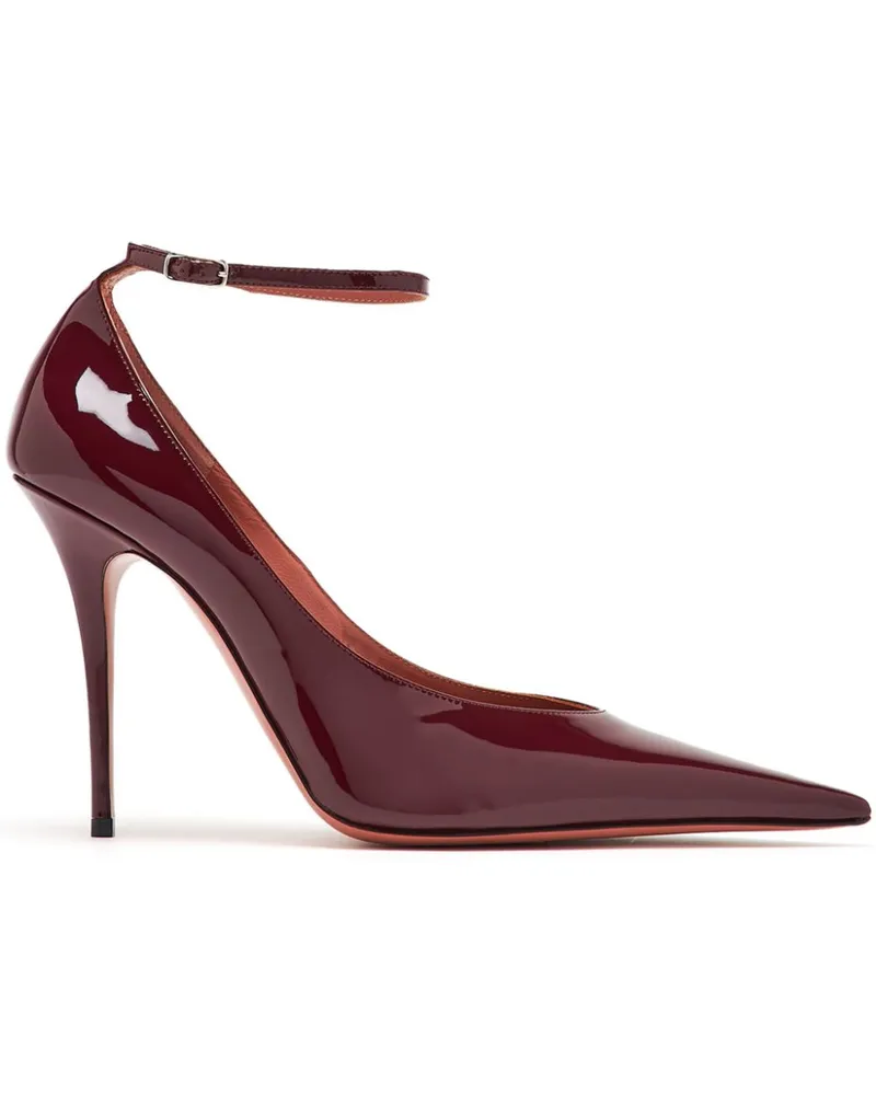Amina Muaddi Anok Pumps 105mm - Rot Rot