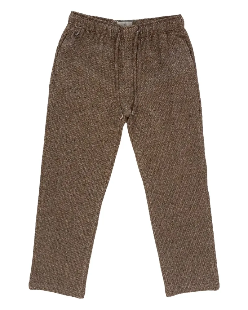 Maison Labiche Hose mit Kordelzug - Braun Braun