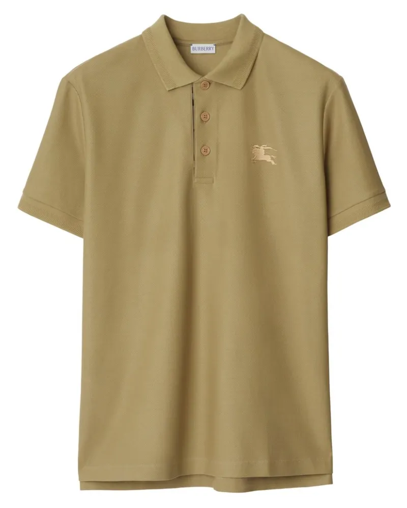 Burberry Equestrian Knight Poloshirt - Nude Nude