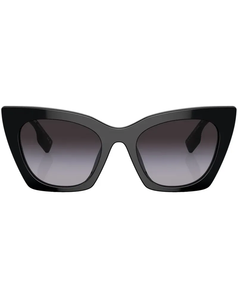 Burberry Marianne Cat-Eye-Sonnenbrille - Schwarz Schwarz