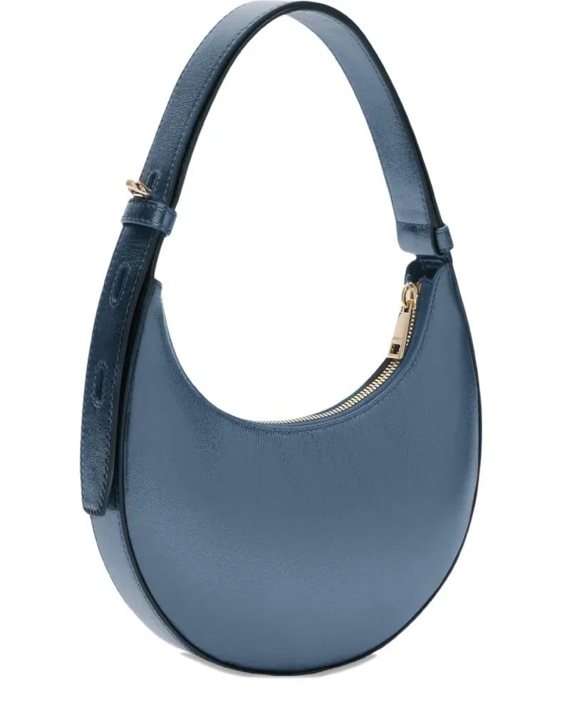 Furla Halbrunde Schultertasche - Blau Blau
