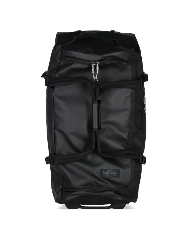 Eastpak medium trolley-handle buckled-strap luggage - Schwarz Schwarz