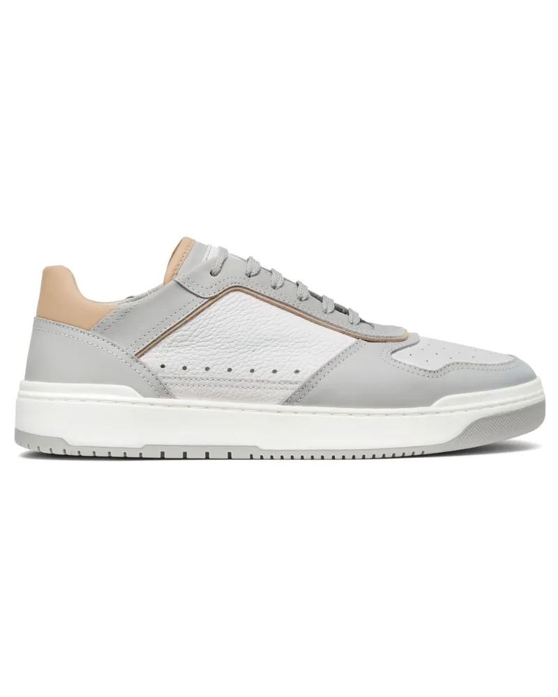 Brunello Cucinelli Sneakers mit Logo-Patch - Weiß Weiß
