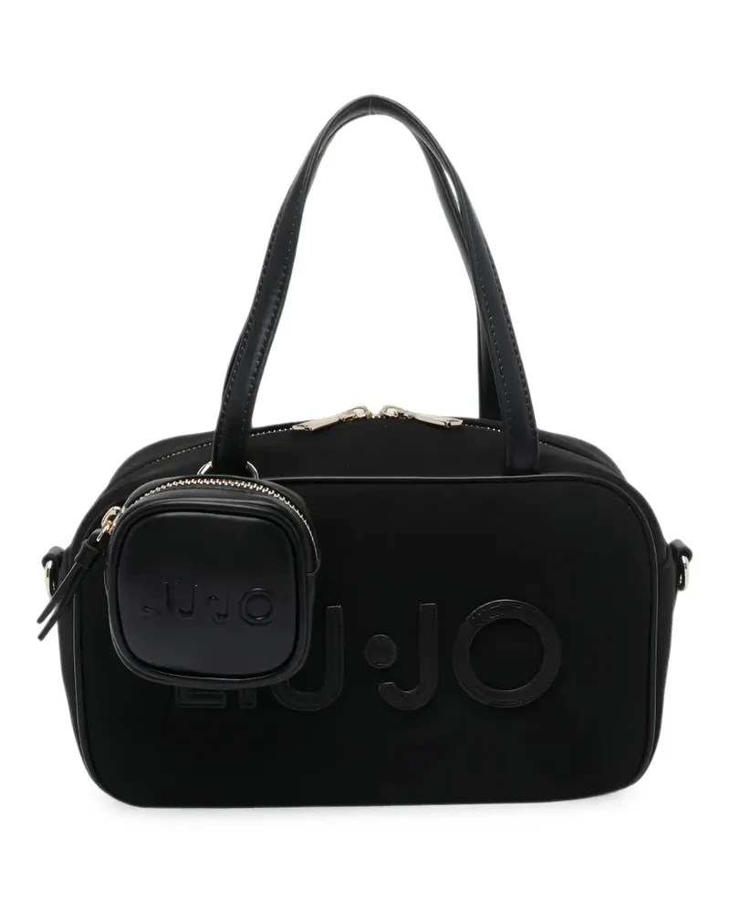 Liu Jo logo-patch Bowling bag - Schwarz Schwarz