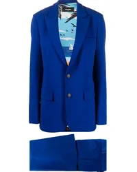 Dsquared2 Blazer mit steigendem Revers Blau