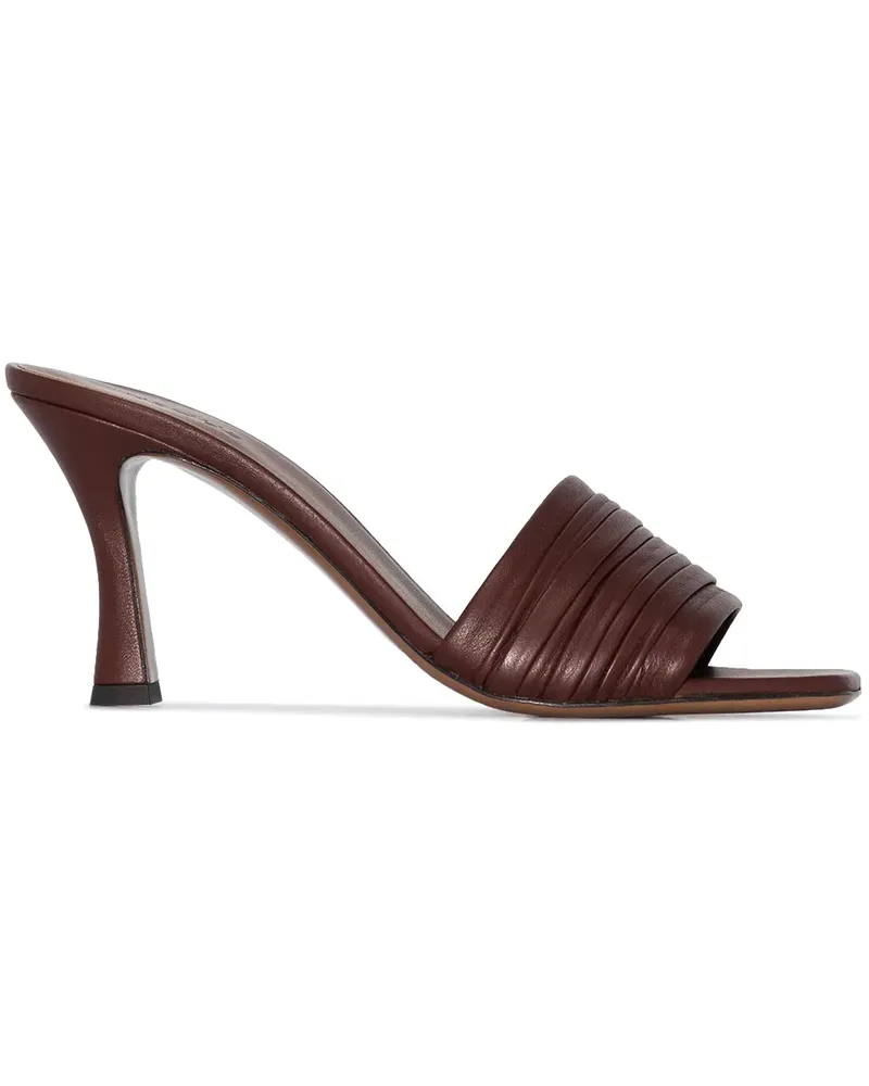 NEOUS Sham' Pantoletten, 80mm - Braun Braun