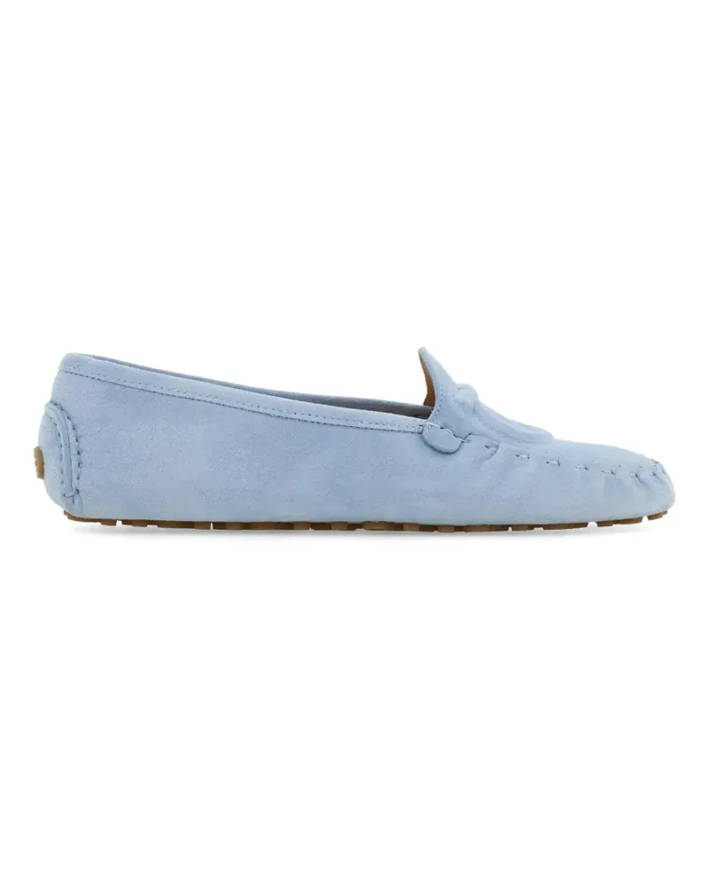 Ferragamo Loafer mit Gancini-Detail - Blau Blau