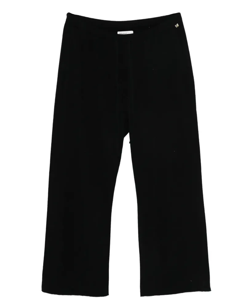 extreme cashmere Nº462 Slouch drawstring-waist trousers - Schwarz Schwarz