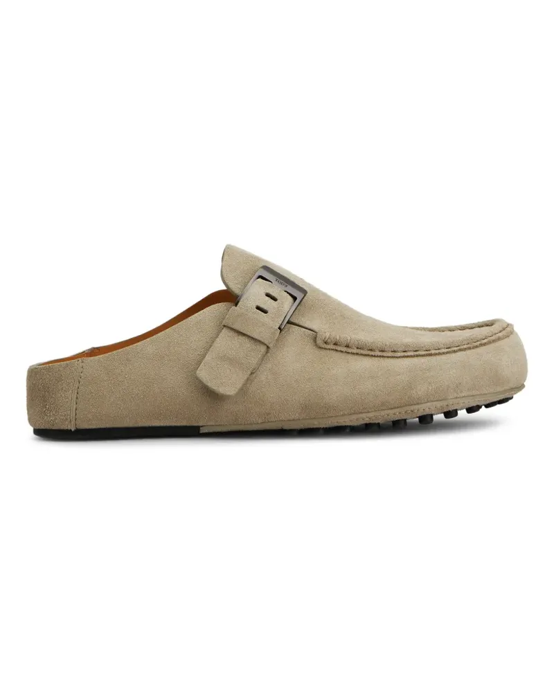 TOD'S Mules aus Wildleder - Nude Nude