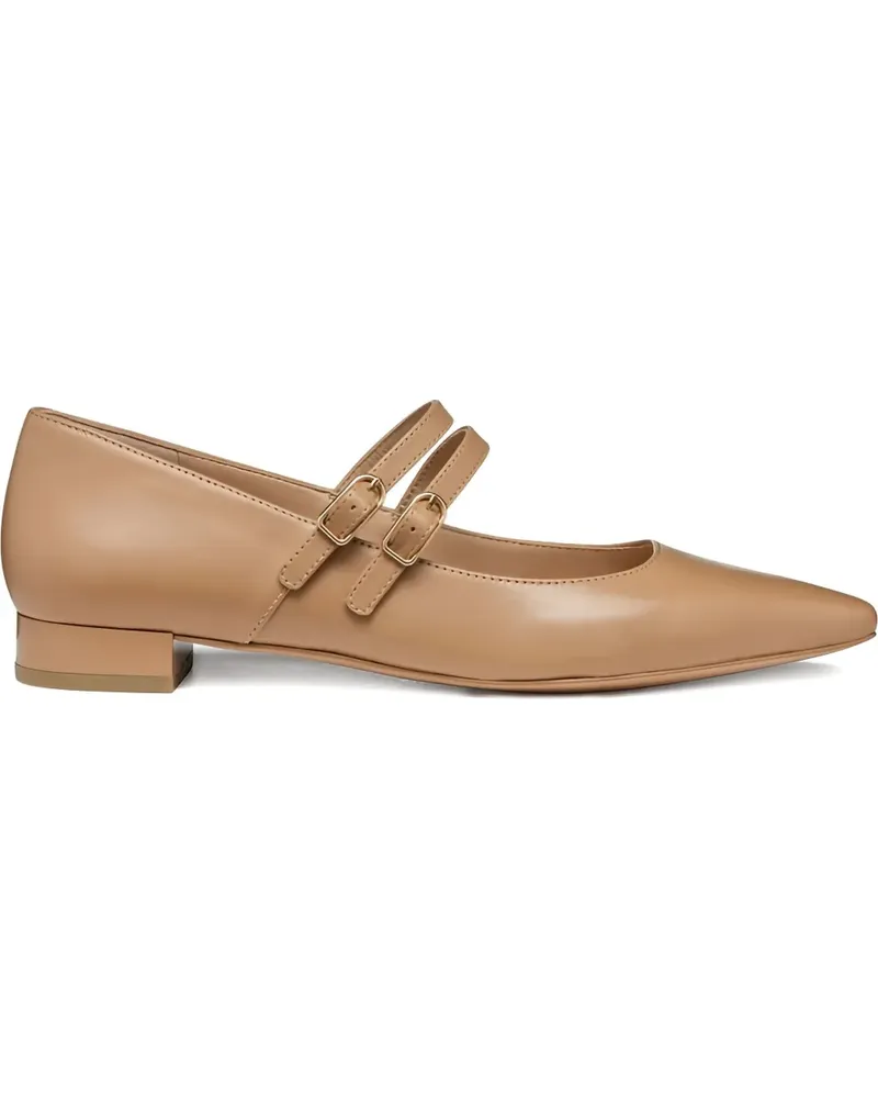 Geox Ballerinas mit spitzer Kappe - Nude Nude