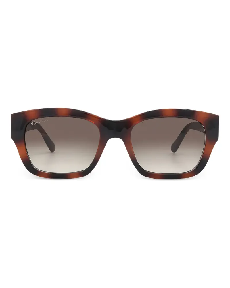 Ferragamo square-frame sunglasses - Braun Braun