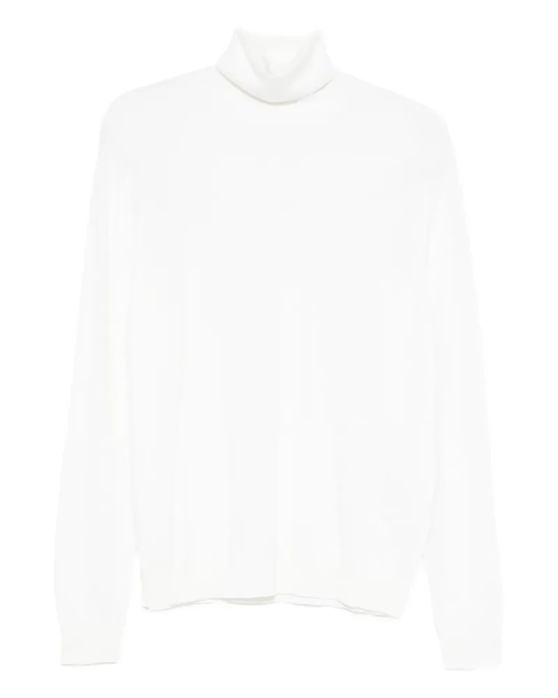 Malo Strickoberteil mit Rollkragen - Nude Nude