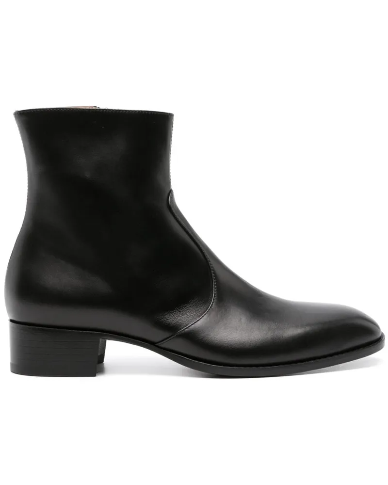 Scarosso x Warren Alfie Baker Stiefel - Schwarz Schwarz