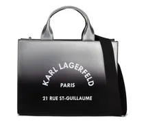 Rue St-Guillaume Tote Bag mit Farbverlauf - Silber