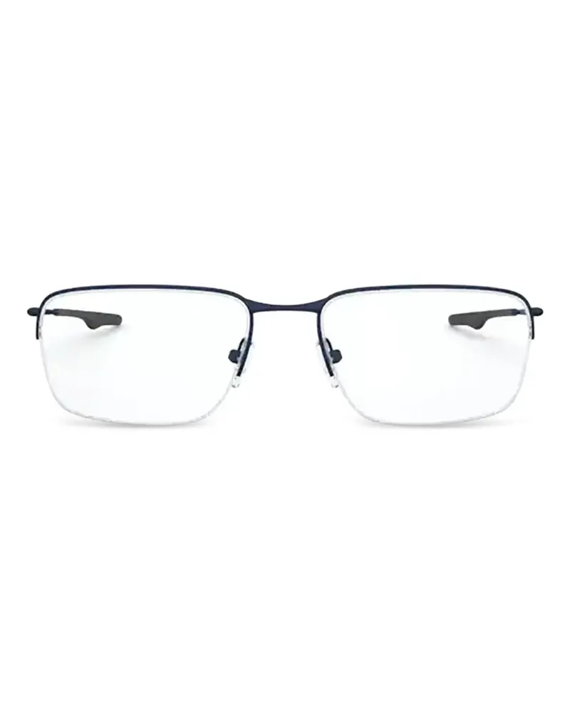 Oakley Eckige Wingback Brille - Schwarz Schwarz