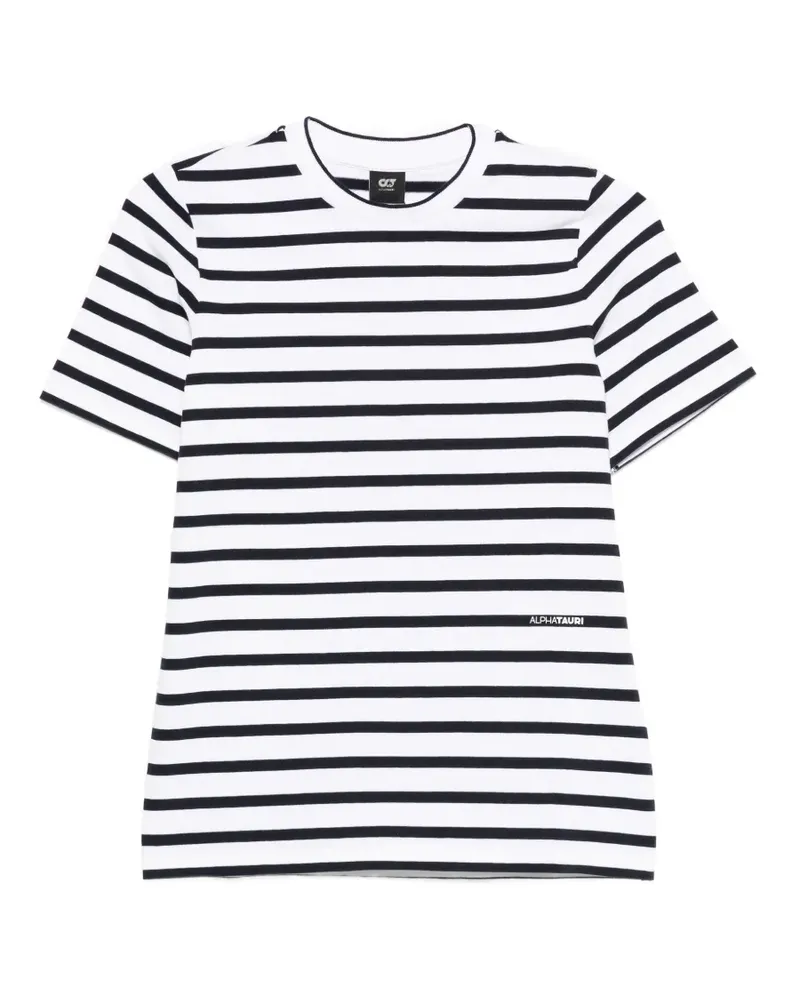 AlphaTauri Jali striped T-shirt - Blau Blau