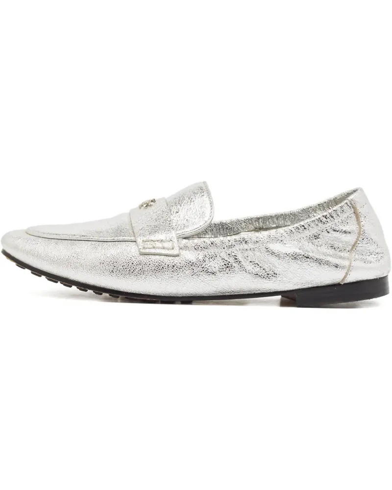 Tory Burch Pre-owned Loafer aus Leder - Metallic Metallic