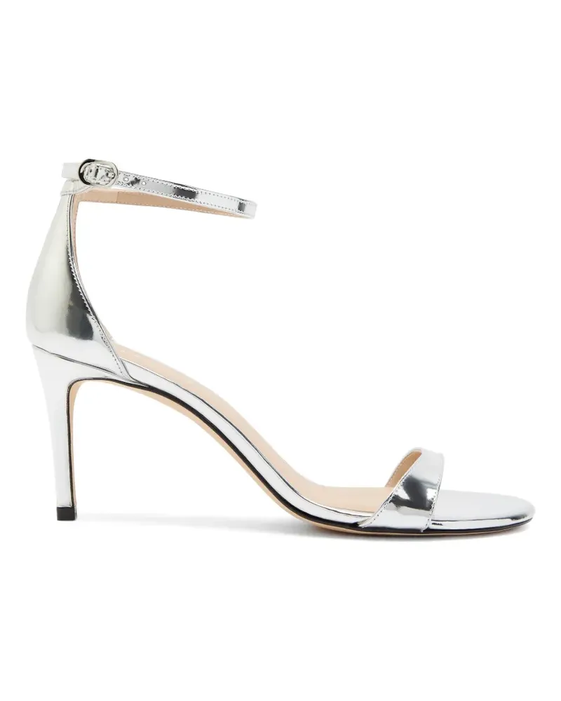 Stuart Weitzman Nudist II ankle-strap sandals - Silber Silber