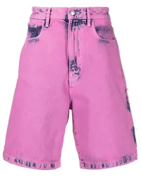 GCDS Cargo-Shorts mit Logo-Patch Rosa