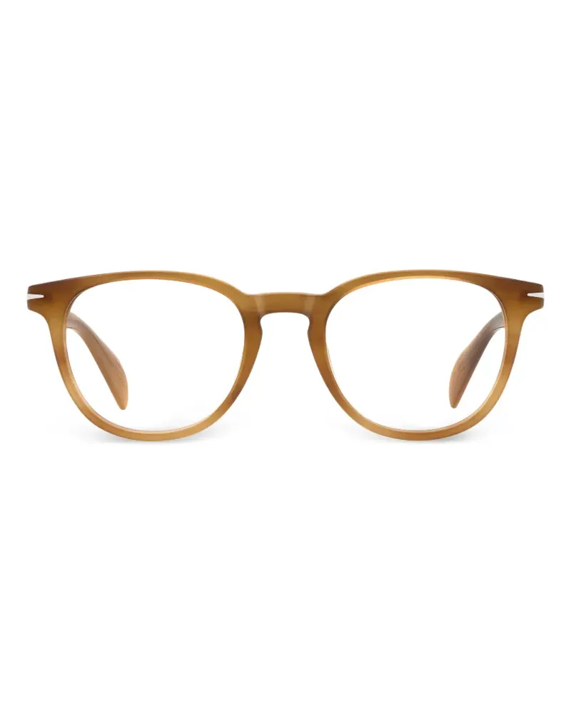 EYEWEAR by DAVID BECKHAM Brille mit rundem Gestell - Nude Nude