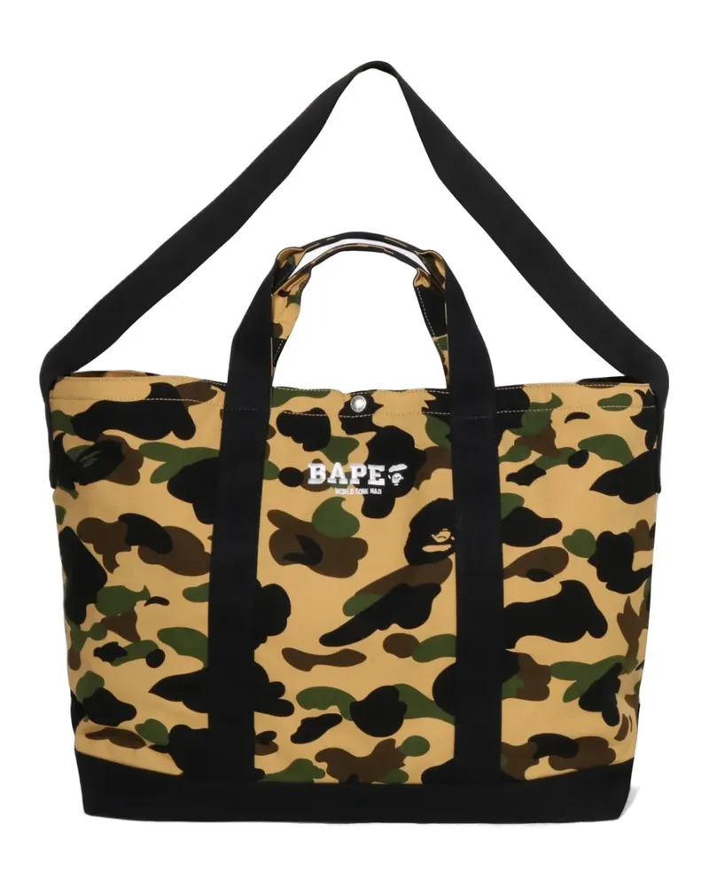 BAPE ABC Camo tote bag - Nude Nude