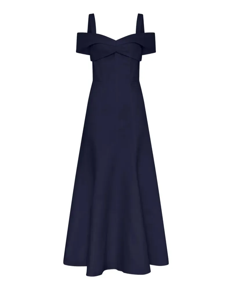 NICHOLAS Ivana off-shoulder dress - Blau Blau