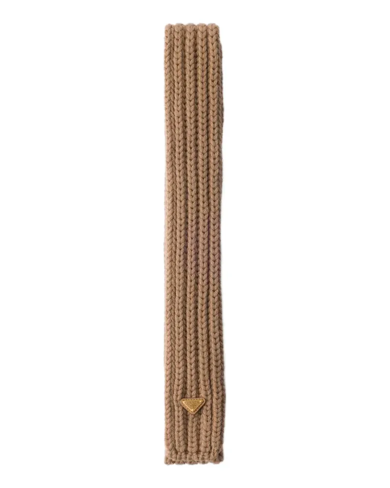 Prada Klassischer Schal - Nude Nude