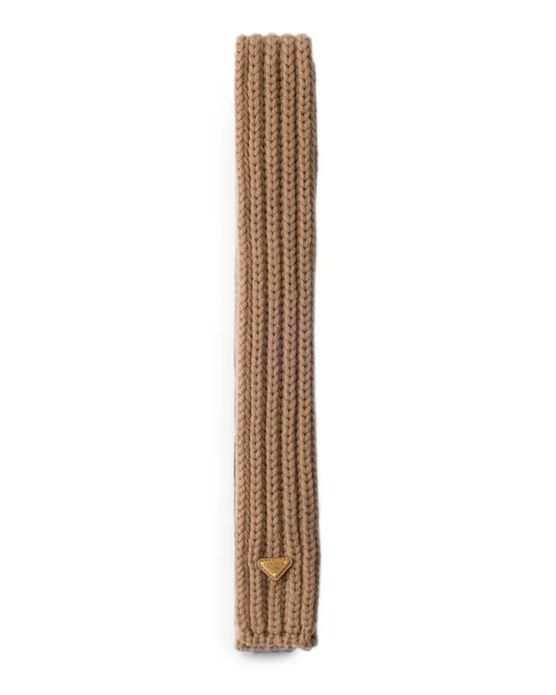 Prada wool scarf - Nude Nude