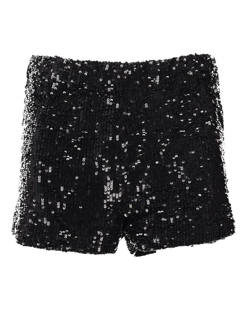 P.A.R.O.S.H. P.A.R.O H. sequined shorts - Schwarz Schwarz