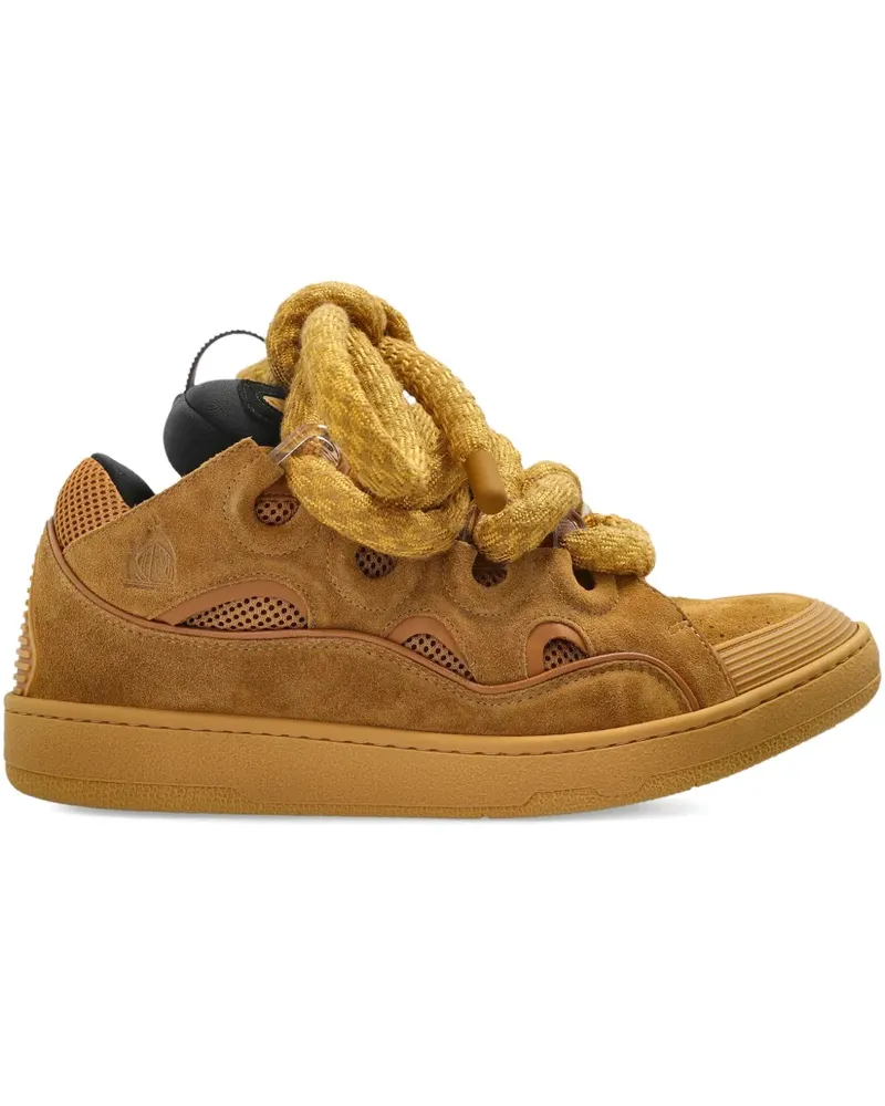 Lanvin Sneakers mit Knoten - Braun Braun