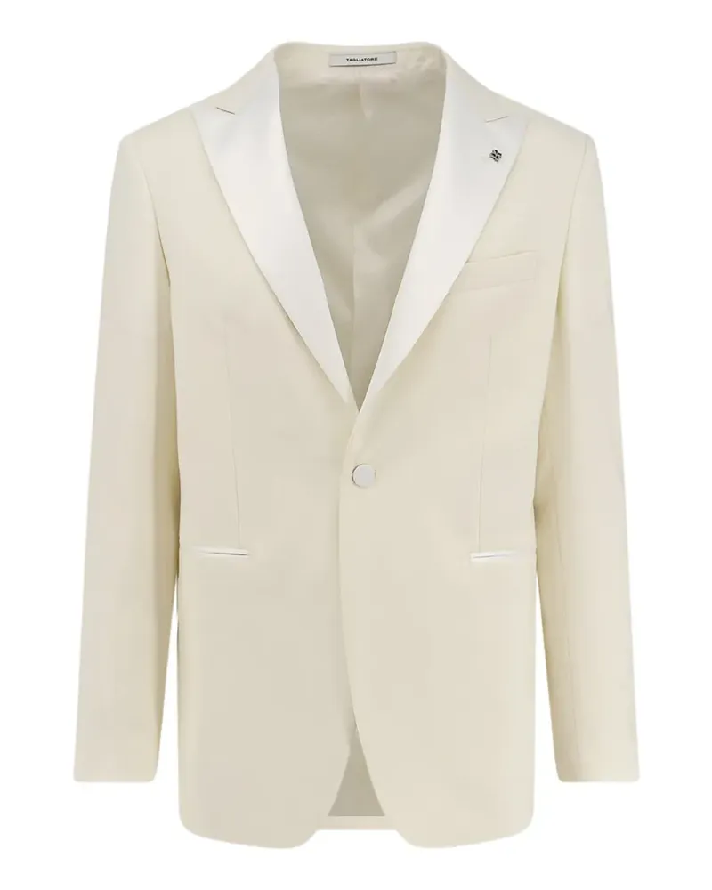 Tagliatore peak-lapel blazer - Nude Nude
