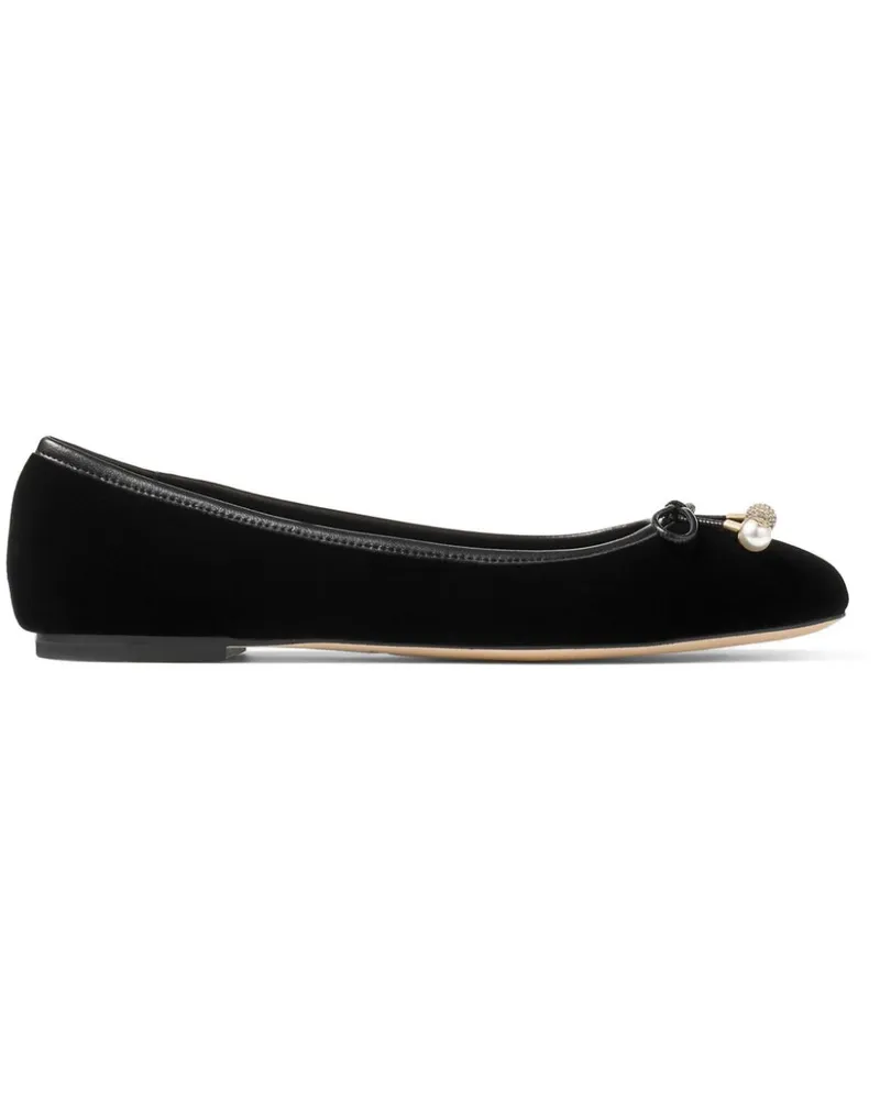 Jimmy Choo Elme Ballerinas - Schwarz Schwarz