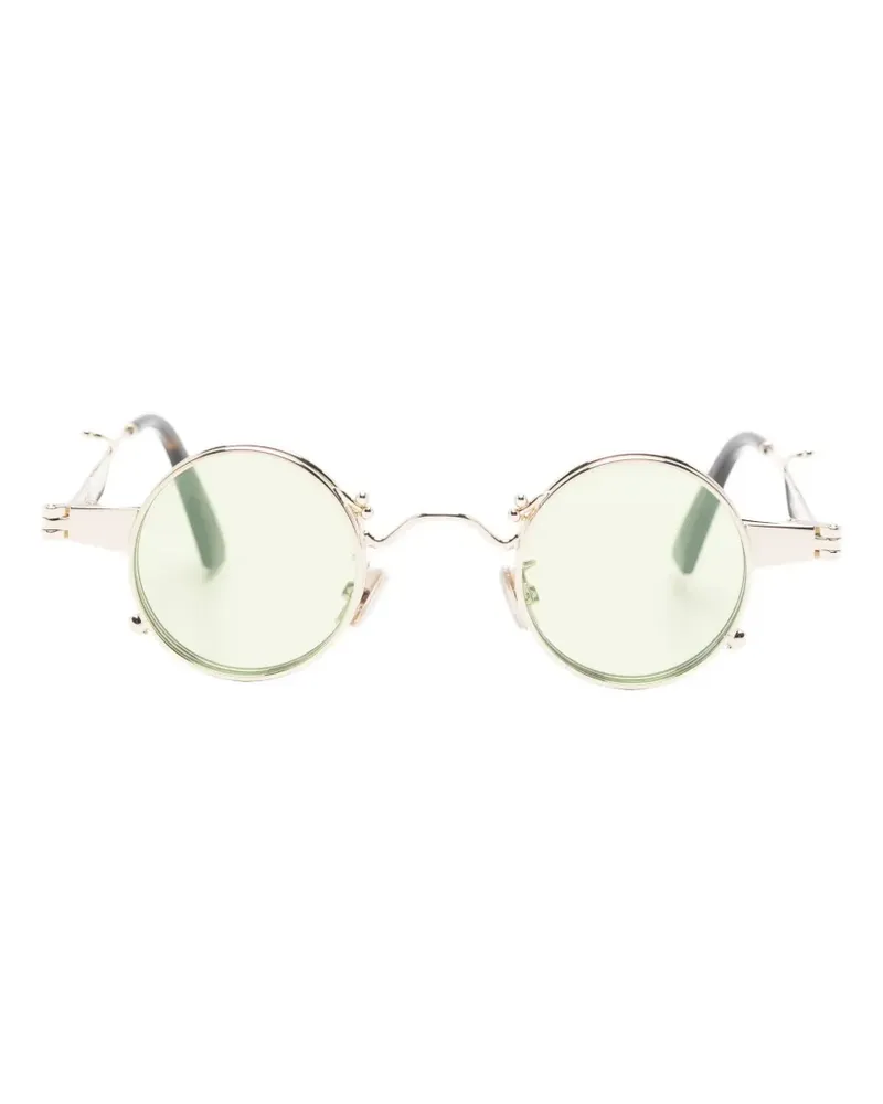 Kenzo Sonnenbrille mit rundem Gestell - Gold Gold