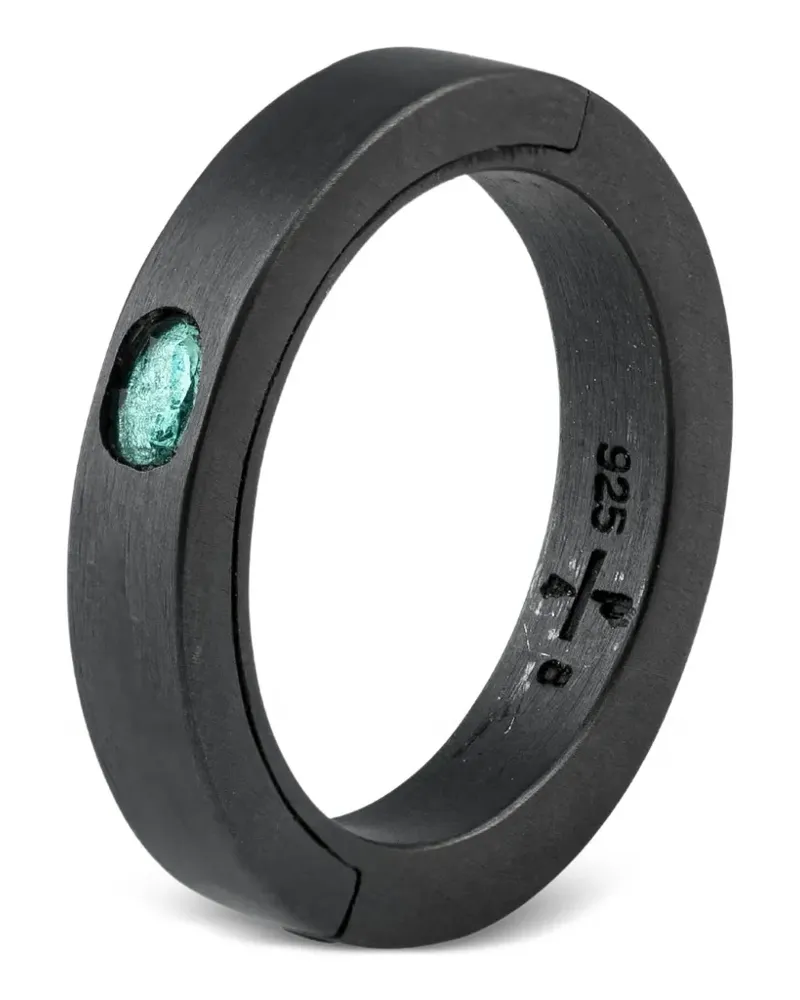 Parts Of Four Sistema Ring mit Smaragd - Schwarz Schwarz