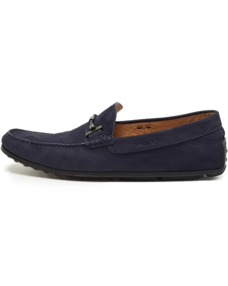 TOD'S Loafer aus Wildleder - Blau Blau