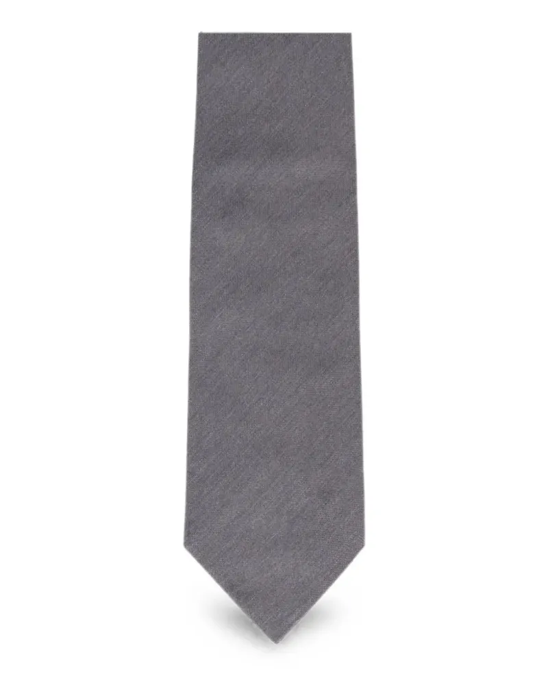 Tom Ford tailored tie - Grau Grau