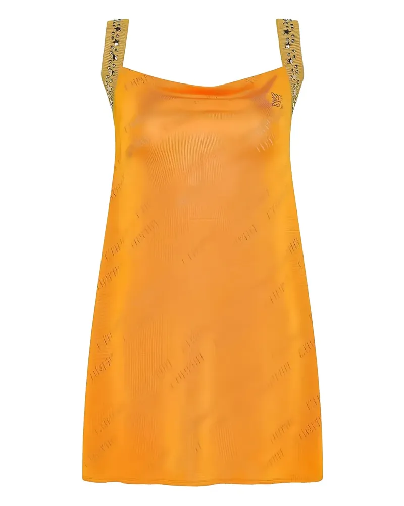 CORMIO Minikleid mit Logo-Verzierung - Orange Orange