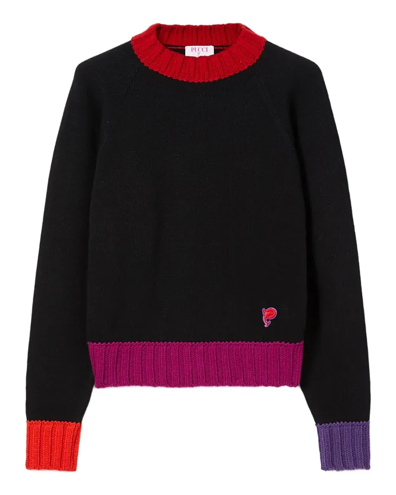 Emilio Pucci colourblock sweater - Schwarz Schwarz