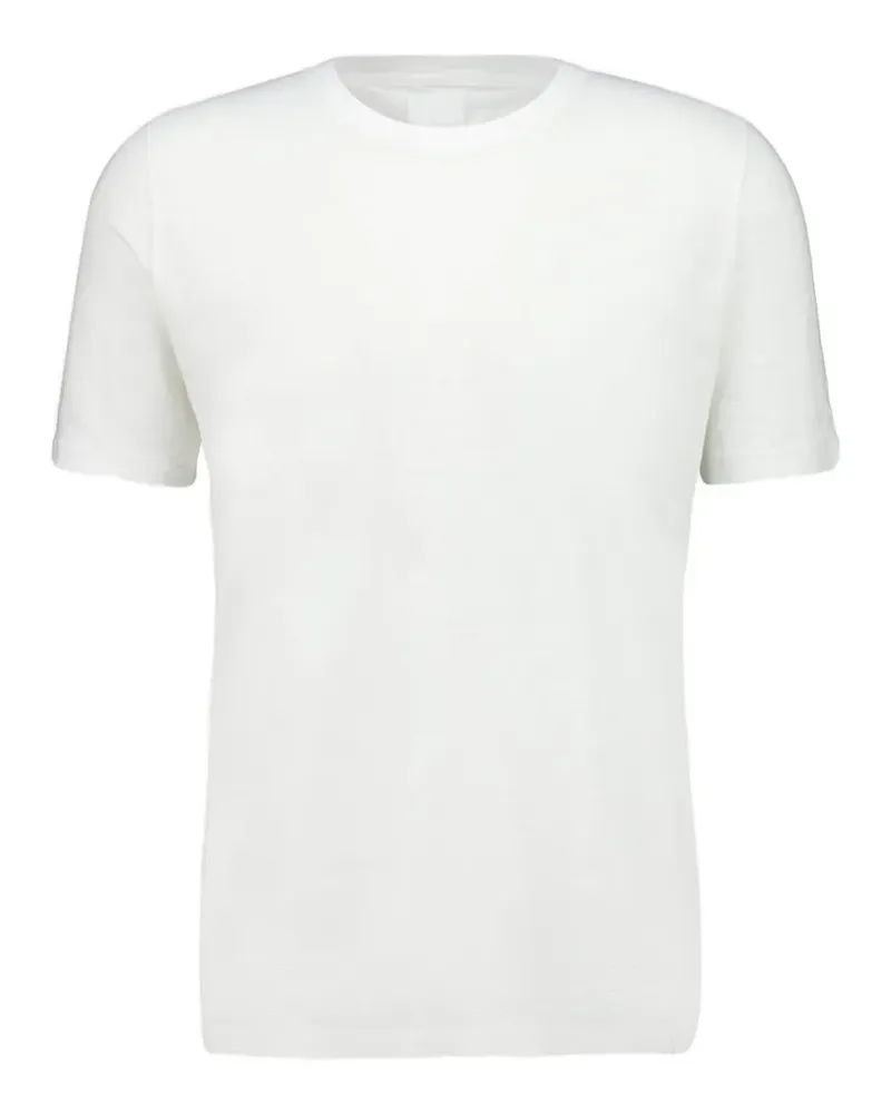 120% Lino short-sleeve T-shirt - Weiß Weiß