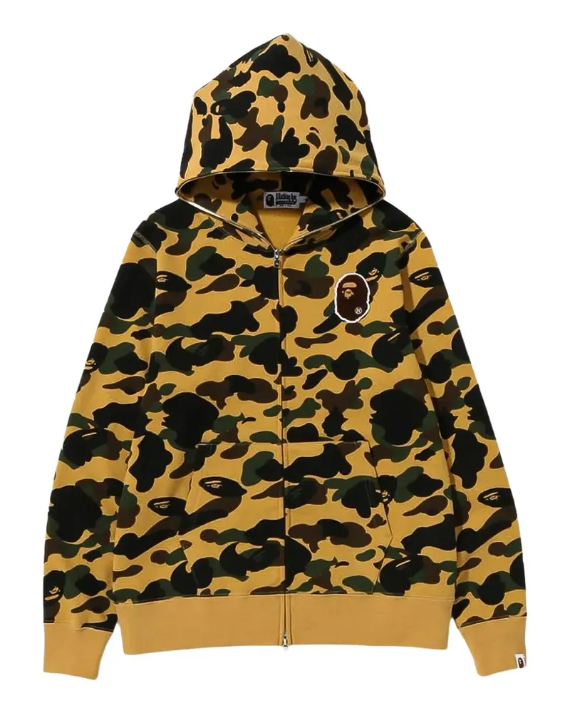 BAPE 1st Camo Ape Head hoodie - Gelb Gelb