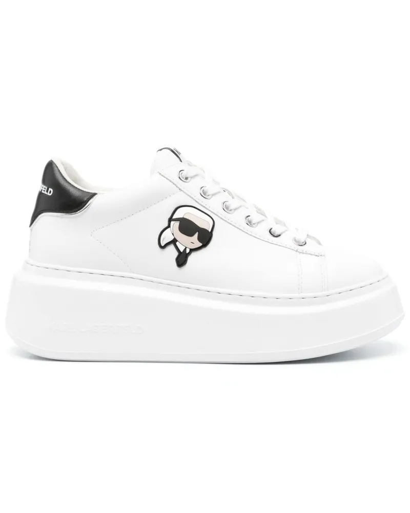 Karl Lagerfeld Ikonik NFT Kapri Sneakers - Weiß Weiß