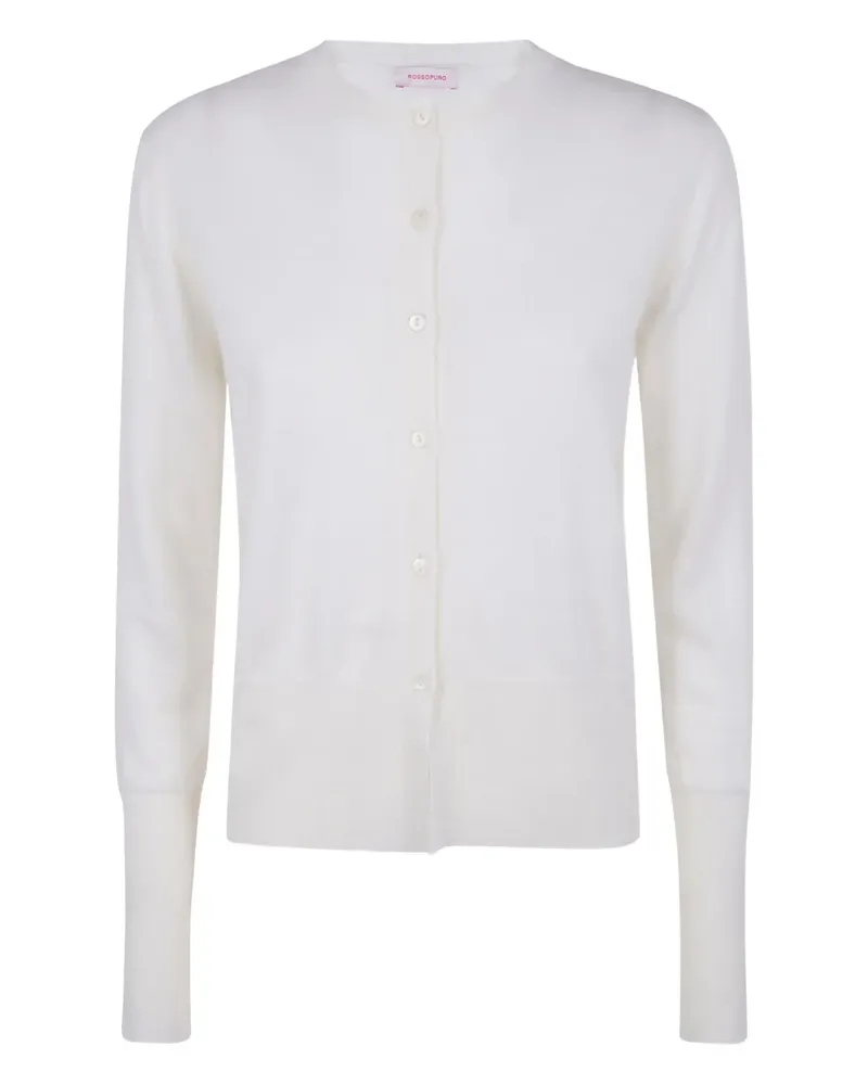 ROSSOPURO buttoned cardigan - Weiß Weiß