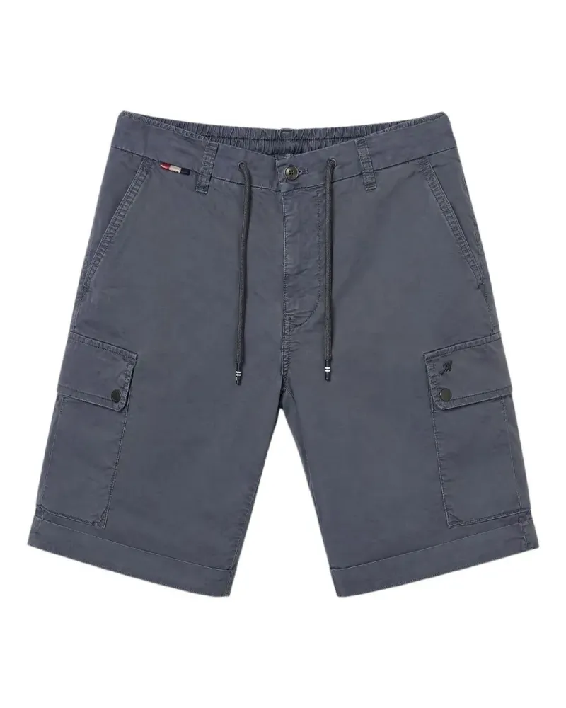 Mason's Cargo-Shorts mit Kordelzug - Blau Blau