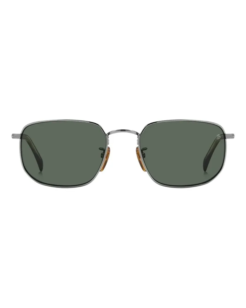 EYEWEAR by DAVID BECKHAM Sonnenbrille mit eckigem Gestell - Silber Silber