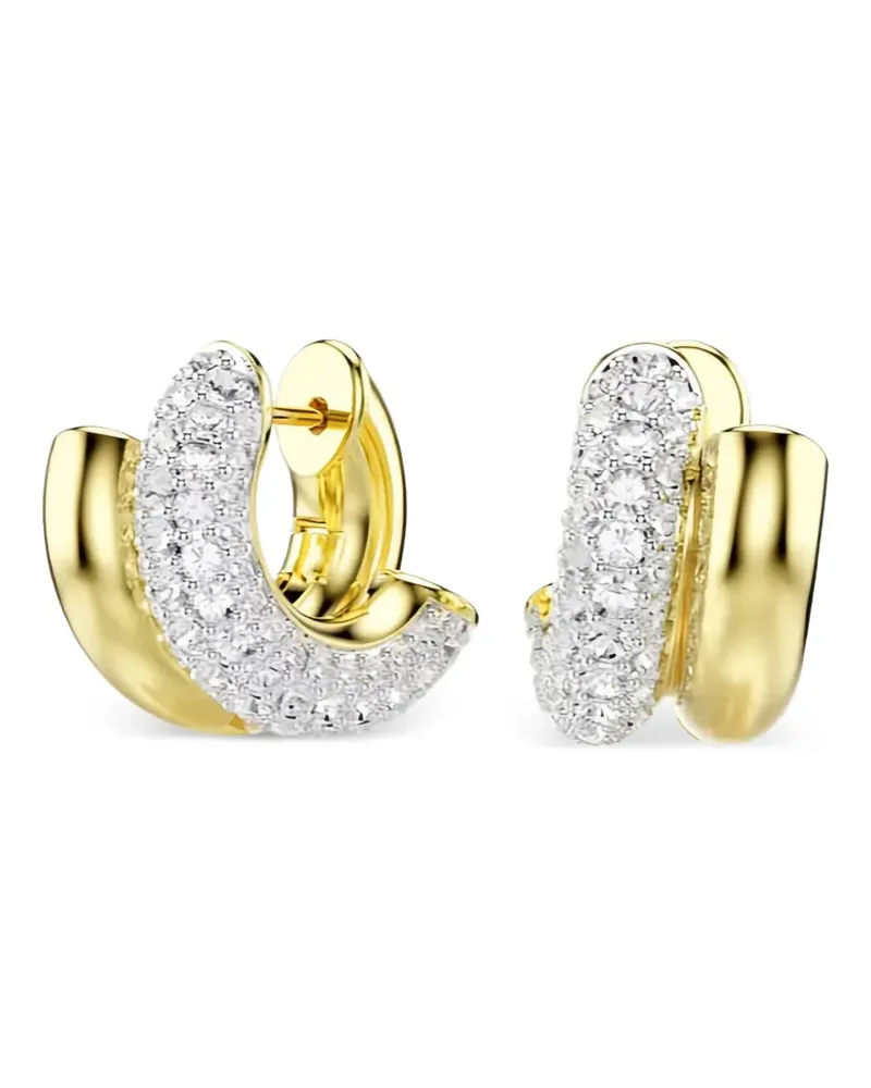 Swarovski Dextera hoop earrings - Gold Gold